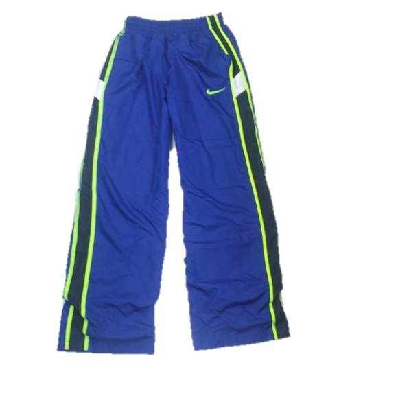 nike royal blue track pants